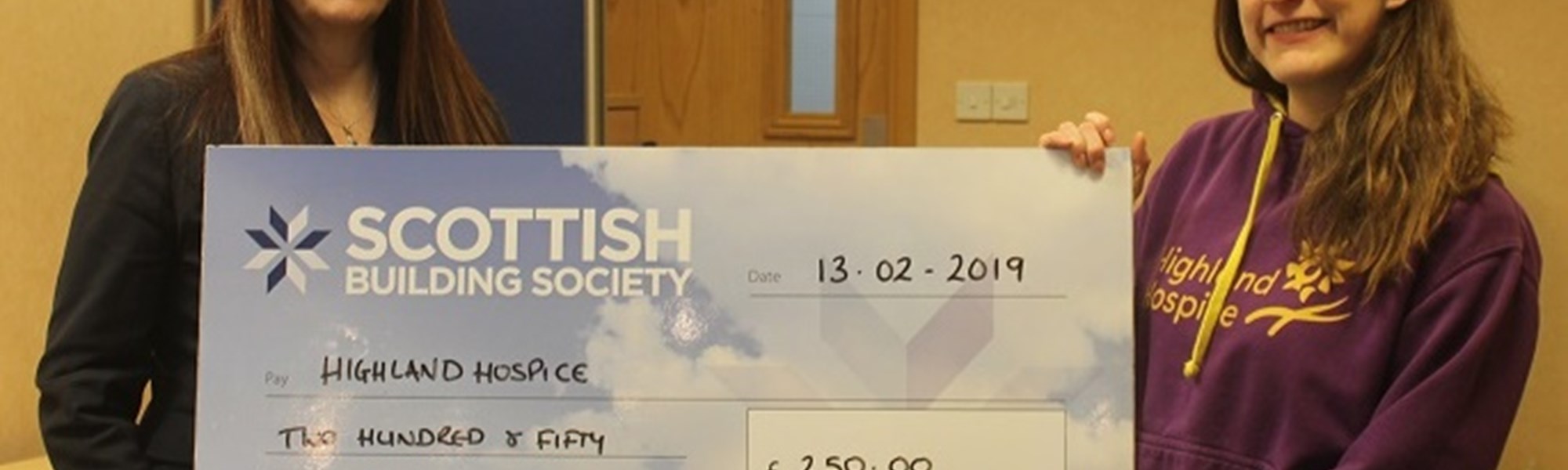 Background image: Highland Hospice is chosen charity