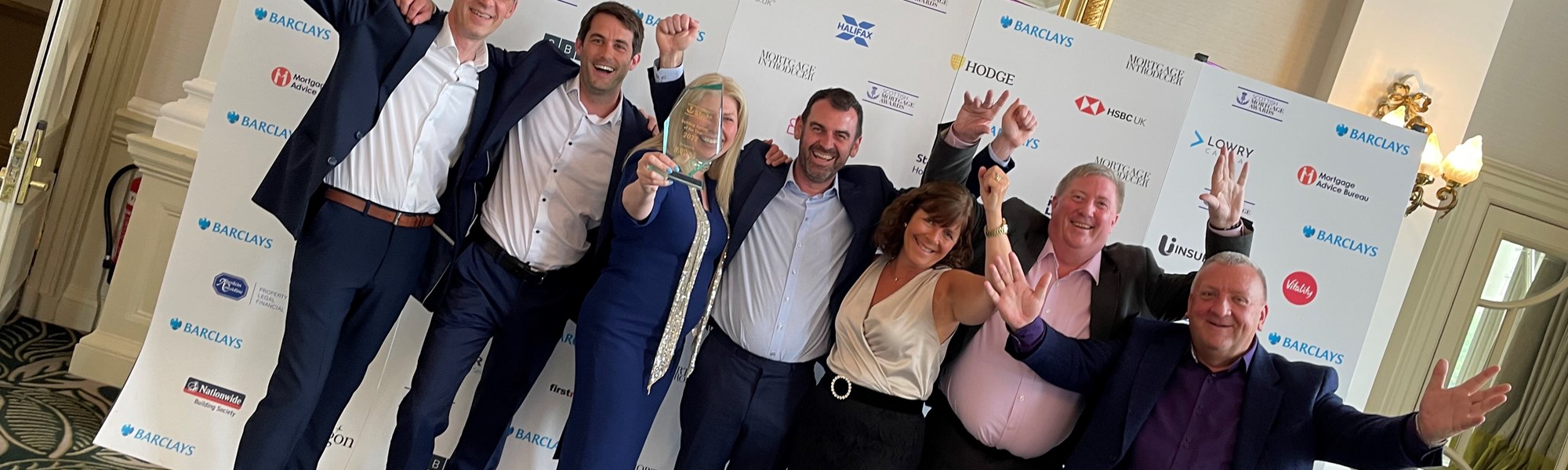 Background image: Winner of Building Society of the Year at the Scottish Mortgage Awards 2022